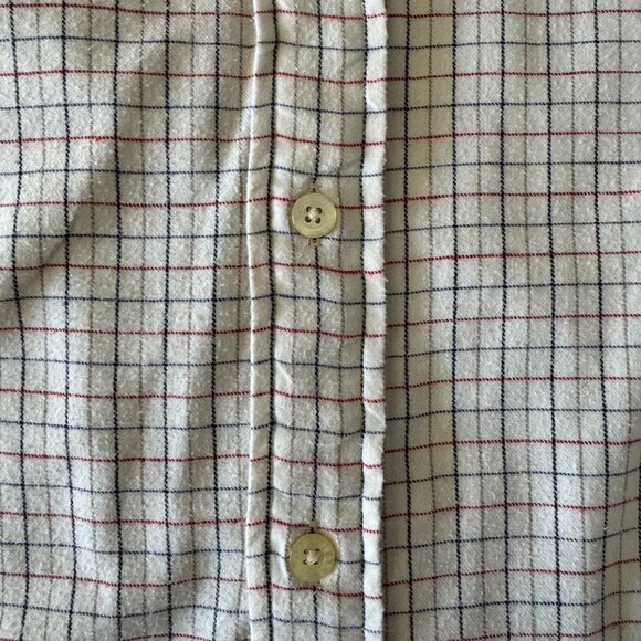 Ralph Lauren Vintage Plaid Flannel Shirt XL Cotton Button Down‎ Chest Pocket - Picture 3 of 7